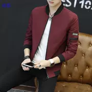 2017 mùa thu người đàn ông mới của áo khoác phần mỏng Hàn Quốc phiên bản của thanh niên đẹp trai đồng phục bóng chày áo khoác nam áo khoác giản dị xu hướng