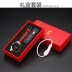 Đồng hồ sạc pin USB vân tay cảm ứng cá tính nam sáng tạo thực sự đồng hồ bật lửa siêu mỏng thuốc lá