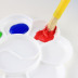 10 mắt mận hoa ngón tay bảng màu mẫu giáo trẻ em sơn bằng bột màu nguồn cung cấp nghệ thuật bảng màu đồ chơi Vẽ nhà cung cấp
