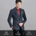 Phù hợp với thương hiệu phù hợp với nam giới chú rể váy cưới nam tự kinh doanh phù hợp với nam giới Phiên bản Hàn Quốc của phù hợp với nam giới - Suit phù hợp quần áo thể thao nam Suit phù hợp