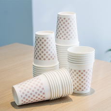 Бумажный стакан 得力(deli) 9570 250ml(9盎司)加厚一次杯子 水杯/纸杯