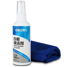 Ластик 得力7859 白板配件白板擦白板清洁液清洗液 磁钉白板笔办公用品