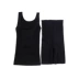 Sau sinh bụng chia phù hợp với bộ micro-kinh doanh cùng một đoạn chia hình corset cao eo quần bụng quần sịp Corset hai mảnh