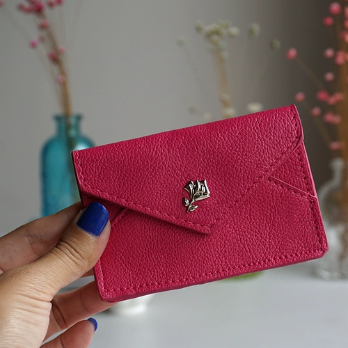 Ретро красная портативная косметичка, картхолдер, кошелек, коробка, упаковка, подарок на день рождения