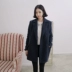 Áo khoác len mới mùa đông 2015 Phiên bản Hàn Quốc của áo len nữ cashmere đôi dài cỡ lớn - Trung bình và dài Coat
