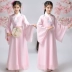 Trang phục hình ảnh của các cô gái, Hanfu, thanh lịch, nổi, công chúa, siêu cổ tích, biểu diễn guzheng, trang phục, hoa anh đào, cô bé - Trang phục quần áo bé gái Trang phục