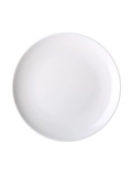 Пластиковый белый прямоугольный цветовой круг, обеденная тарелка, защита при падении