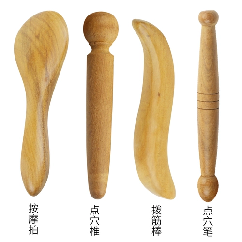 Xiangmu Pepper деревянный погружение в бейсбол точка массаж торговцы меридианской точка ручка