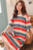 2019 mới Hàn Quốc cotton XL chất béo mm đồ ngủ nữ mùa hè dễ thương tay áo ngắn có thể mặc bên ngoài dịch vụ nhà - Đêm đầm đầm ngủ dễ thương hàn quốc Đêm đầm