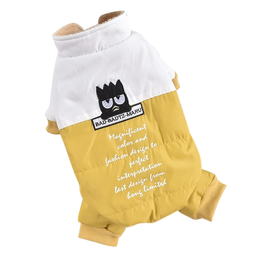 Собачья одежда осень и зимняя одежда Тедди зимняя четвероногий одежда Пет Бичин Шнаузер Средний собак плюс флисовая теплая хлопковая одежда