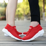 Niu Dang Square Dance Shoes Soft Bottom Сетка мягкая лапша танцевальная туфли осень и весна, недавно шипованные танцующие туфли 7781