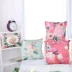 Phim hoạt hình Flamingo Sofa Gối Trường Hợp mà không Core Xe Đệm Văn Phòng Trở Lại Giường Giường Thắt Lưng Gối Trường Hợp Hình Chữ Nhật