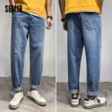 Semir, джинсы, летние трендовые брендовые штаны для школьников и студентов, сезон 2021