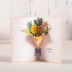 Lễ tạ ơn trẻ em handmade hoa ba chiều thẻ sáng tạo mẫu giáo tự làm gói vật liệu tự làm làm đồ chơi sáng tạo Handmade / Creative DIY