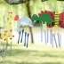 Trường mẫu giáo Trang trí năm mới Trang trí cho trẻ em Handmade DIY Bộ dụng cụ tự chế Lễ hội mùa xuân Sơn chuông gỗ