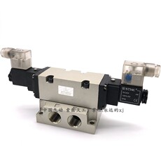 Цилиндр stnc索诺天工fg2542-15(l)气动电磁阀双电控线圈气缸换向阀大流量