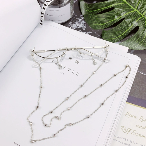 Румяна, брендовые очки, объектив, цепь подходит для мужчин и женщин, популярно в интернете