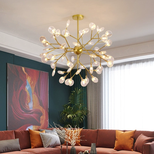 Современная и минималистичная креативная люстра для гостиной для спальни