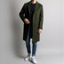 2017 mùa thu và mùa đông mới của Hàn Quốc phiên bản của đôi phải đối mặt với cashmere coat trench coat nam phần dài áo len coat coat nam Áo len