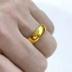 Cửa hàng vàng với phiên bản nâng cấp của nhẫn nam mạ vàng euro tiền vàng nhẫn vàng mô phỏng 999 thời gian dài không phai mẫu nhẫn nữ đẹp 2021 Nhẫn