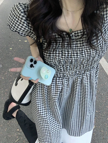 Дизайнерское платье, приталенный корсет, летняя длинная юбка, французский стиль, тренд сезона