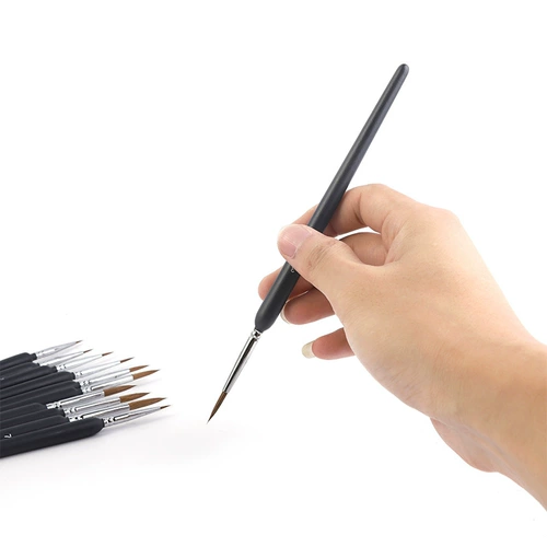 Лайнер, гуашь, акрил, акварель, кисть