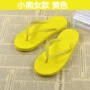 Phụ nữ thời trang giản dị mới phẳng với phim hoạt hình flip-flops bãi biển bình thường flip-flops màu rắn nhà dép nữ thời trang