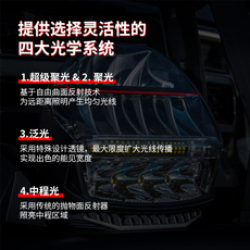 Внедорожные огни arb新款iq大灯汽车射灯led强光灯手机控制arb澳洲前杠大灯坦克灯