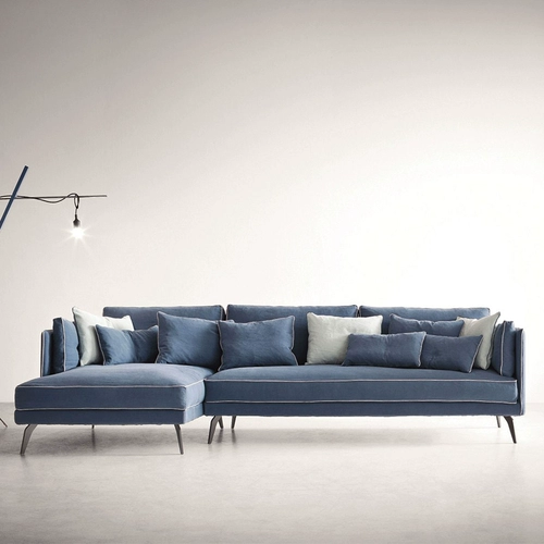 Ткань, дизайнерский скандинавский современный и минималистичный диван