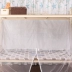 Sinh viên trên giường tầng dây kéo muỗi net 1.2 m giường đơn mã hóa home old-fashioned chống bụi lưới muỗi 1.51.8 m mùng gấp gọn Lưới chống muỗi