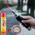 Baicheng đỏ lửa nhỏ súng phun nhẹ hơn hàn lấy nhiệt độ cao gas lighter windproof thẳng vào sáng tạo igniter