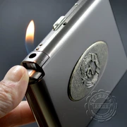 Authentic 20 thanh thuốc lá bao bì siêu nhẹ bơm hơi tự động bao gồm hộp đựng thuốc lá Đức - Bật lửa