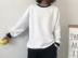 Harajuku phong cách trở lại sáng tạo cat bướm pattern vòng cổ phiên bản lỏng lẻo của các thiết lập của sinh viên áo len bốn màu nhỏ tươi thời trang công sở nữ Áo len