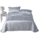 Vải dệt may nhà LOVO Luolai vải lanh mùa hè bằng sợi tre mat cao cấp ghế mềm ba mảnh đặt 1,5 1,8m giường đôi - Thảm mùa hè