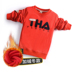 Áo thun nam 2019 mùa thu đông mới dày hơn cộng với áo len nhung trẻ em áo dài tay cotton cho bé lớn Han áo thun trẻ em dài tay Áo thun