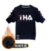 Áo thun nam 2019 mùa thu đông mới dày hơn cộng với áo len nhung trẻ em áo dài tay cotton cho bé lớn Han áo thun trẻ em dài tay Áo thun