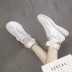 Đường phố chụp giày chạy đáy dày cao sneakers nữ mùa hè 2018 mới của Hàn Quốc vớ phẳng giày phụ nữ giày thường giày thể thao cao cổ nữ Converse Giày cao gót