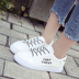 Mùa thu Hàn Quốc phiên bản của đa năng cơ bản giày trắng giày của phụ nữ 2018 new canvas giày giày sinh viên giày thường giày mùa hè Plimsolls
