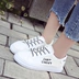 Mùa thu Hàn Quốc phiên bản của đa năng cơ bản giày trắng giày của phụ nữ 2018 new canvas giày giày sinh viên giày thường giày mùa hè