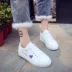 2018 mùa xuân mới ins sneakers nữ sinh viên Hàn Quốc giày trắng phụ nữ hoang dã giày thường giày vải