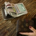Châu Âu và Hoa Kỳ thương hiệu lớn ví ngắn thẻ đa thẻ gói ví một gói nữ ví nhỏ dây kéo túi đa năng hoang dã