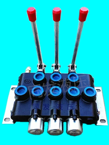 Гидравлический клапанный клапан ZS-L20 Устройство распределения Большой поток 100L Гидравлический многоэтапный многоотровняк-запасной гидравлический распределительный клапан