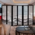 Hiện đại mới Trung Quốc gỗ rắn vách ngăn phòng khách văn phòng khách sạn thời trang hai mặt phong cách Trung Quốc màn hình nhỏ - Màn hình / Cửa sổ vách ngăn bình phong gỗ Màn hình / Cửa sổ