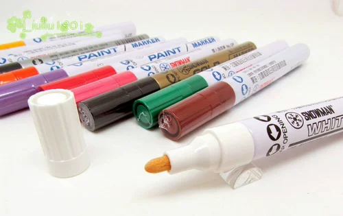 Снеговик снеговик толстый сердечник краски CP-12 зеленая краска маркер