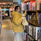 Quần áo cotton nữ 2018 mùa đông mới phiên bản Hàn Quốc của dịch vụ bánh mì nữ sinh viên áo khoác ngắn nữ mùa đông áo khoác cotton nhỏ - Bông