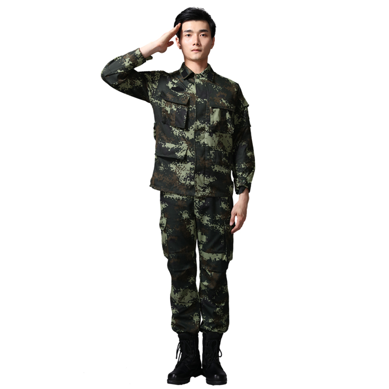 新款正品深绿色16式消防迷彩服夏迷彩新式冬季作训服套装