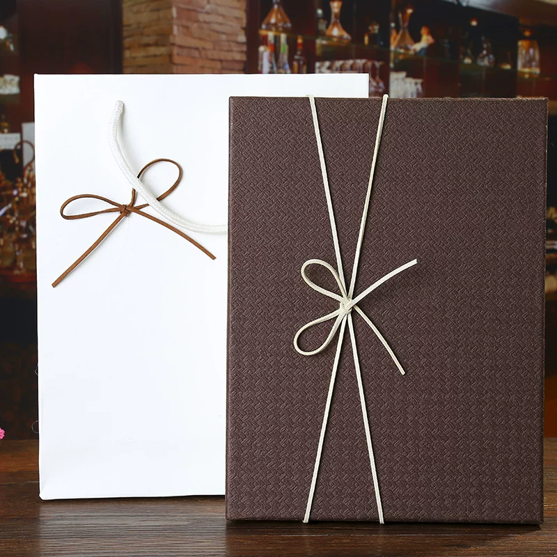 Creative brand rectangular big gift box, scarf, bag, Birthday gift, custom-made