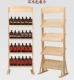 Khuyến mãi tùy chỉnh 
            giá rượu bằng gỗ rắn giá trưng bày tủ rượu đơn giản hiện đại sàn đứng giá rượu dọc giá chai