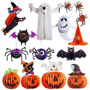 Halloween trang trí đạo cụ Cảnh Bar Ghost Witch Spider Bat Charm Treo Pumpkin Paper Lantern - Sản phẩm Đảng / Magic / Hiệu suất