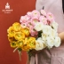 Hầu như ông Mô phỏng Đại dương Hoa mẫu đơn Hoa sen Lotus Buttercup Phòng khách Bàn ăn Hoa Trang trí Hoa Set - Trang trí nội thất